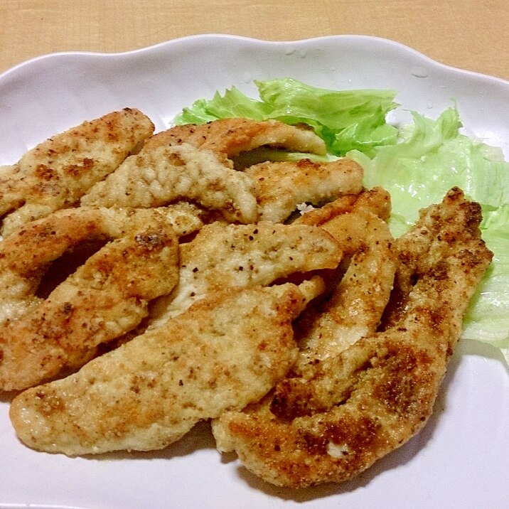 手を汚さないササミの竜田揚げ 子供喜ぶカレー風味 レシピ 作り方 By ぼーずの母ちゃん 楽天レシピ 手を汚さないササミの竜田揚げ 子供喜ぶカレー風味 レシピ 作り方 By ぼーずの母ちゃん 楽天レシピ